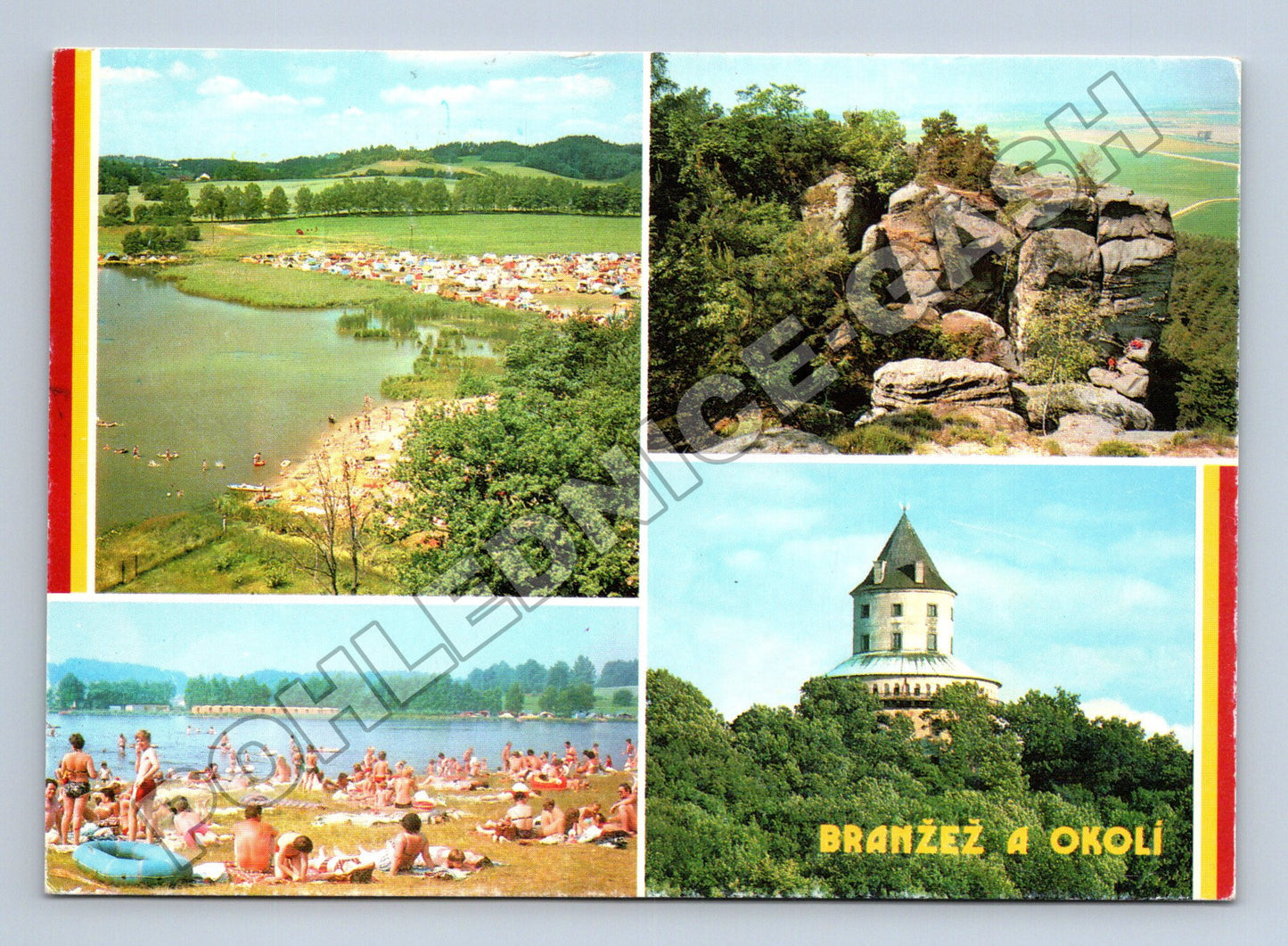 Pohlednice Branžež a okolí (M34717)