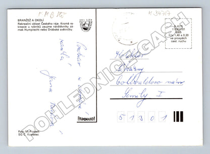 Pohlednice Branžež a okolí (M34717)