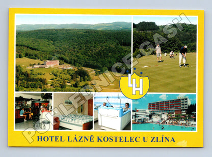 Pohlednice Lázně Kostelec u Zlína 1997 (M34722)