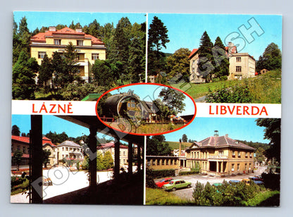 Pohlednice Lázně Libverda více záběrů (M34723)