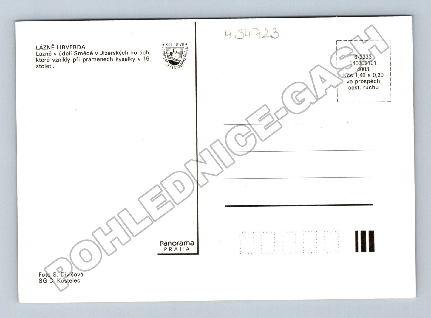 Pohlednice Lázně Libverda více záběrů (M34723)