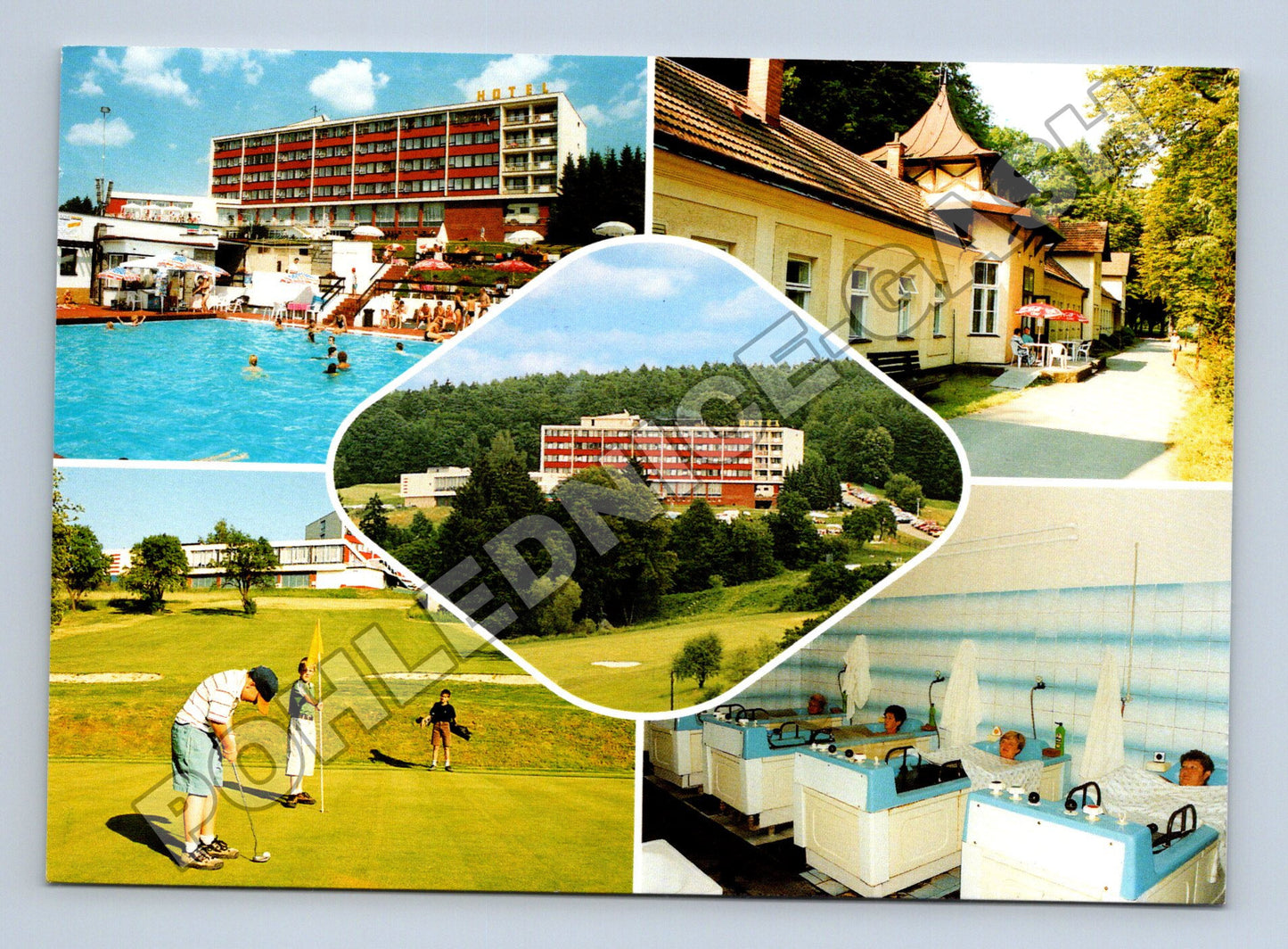 Pohlednice Zlín-Kostelec lázeňský hotel a areál 2005 (M34725)