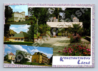 Pohlednice Konstantinovy Lázně Prusíkův pramen 1994 (M34727)