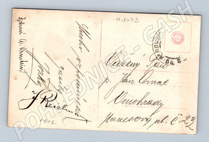 Pohlednice mladá žena kolor 1912 (M3473)