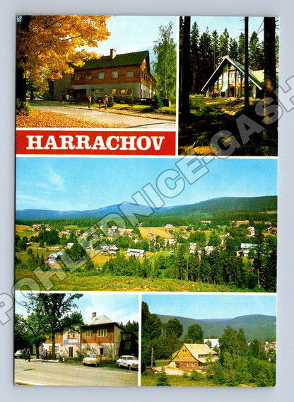 Pohlednice Harrachov různé pohledy (M34732)