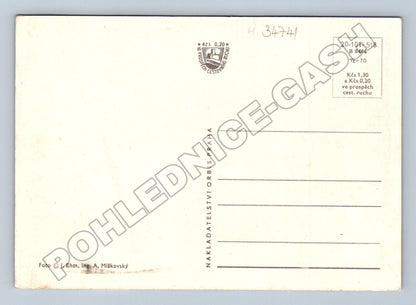 Pohlednice České Budějovice různé pohledy 1970 (M34741)