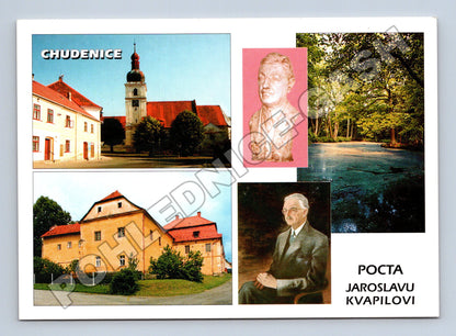Pohlednice Chudenice pocta Jaroslavu Kvapilovi (M34742)