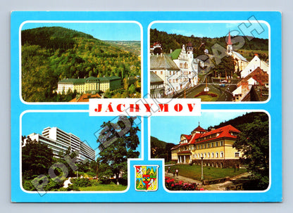 Pohlednice Jáchymov multi-view 1973 (M34743)