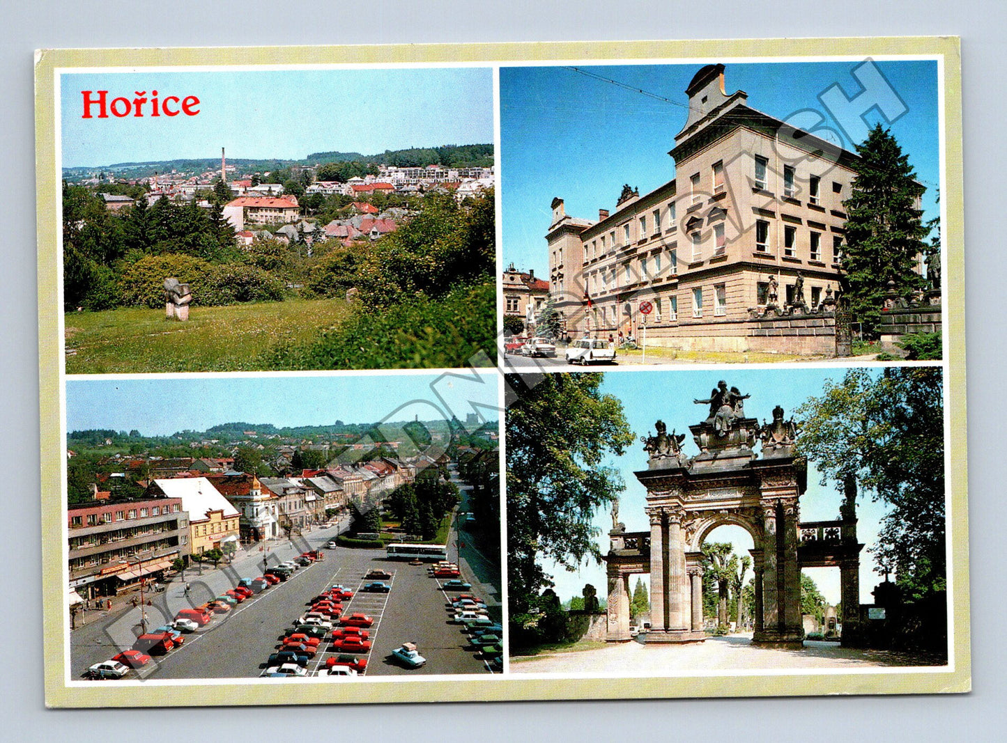Pohlednice Hořice více pohledů (M34746)