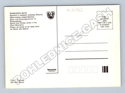 Pohlednice Špindlerův Mlýn Krkonoše různé pohledy (M34763)