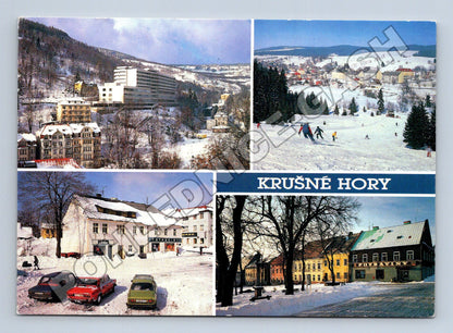 Pohlednice Krušné Hory zimní motivy 1989 (M34766)