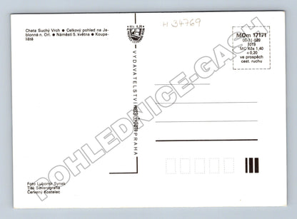 Pohlednice Jablonné nad Orlicí více záběrů 1989 (M34769)