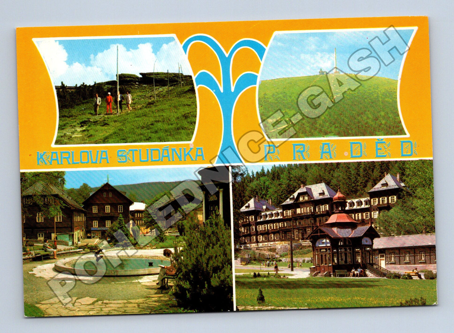 Pohlednice Karlova Studánka a Praděd (M34772)