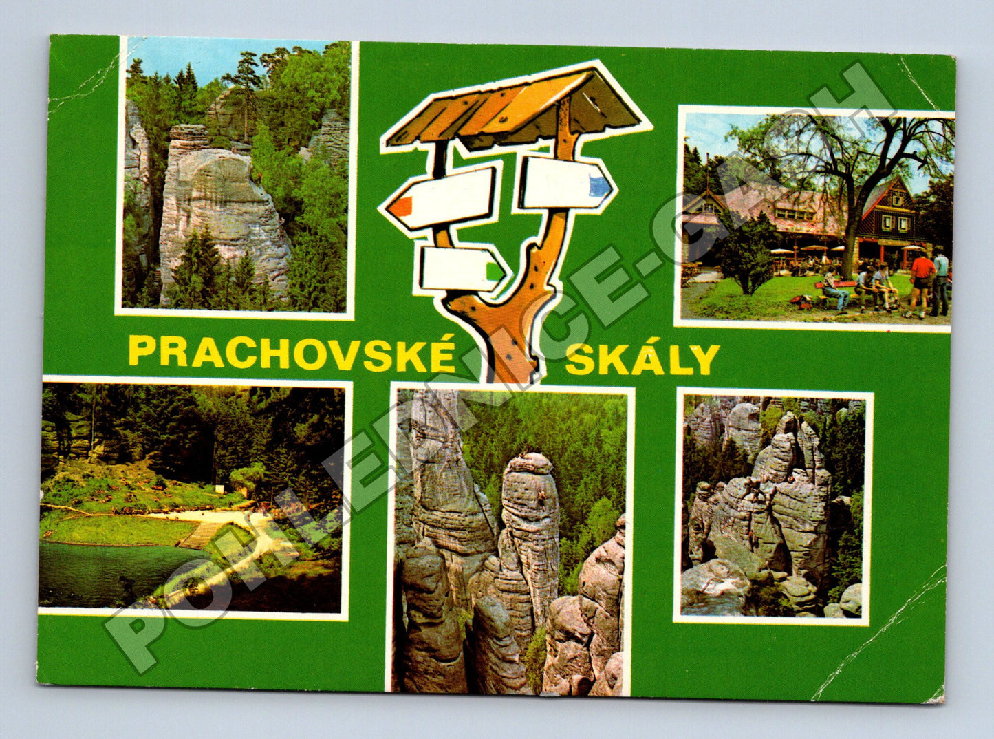 Pohlednice Prachovské skály 1979 (M34776)