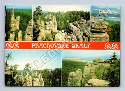 Pohlednice Prachovské skály skalní města a výhledy (M34777)