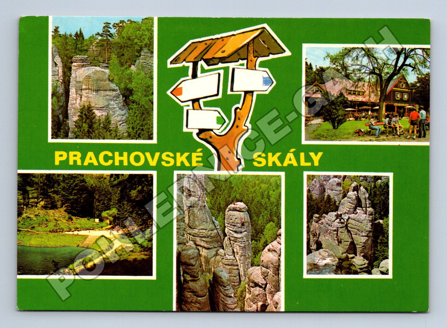 Pohlednice Prachovské skály vícesnímková (M34779)