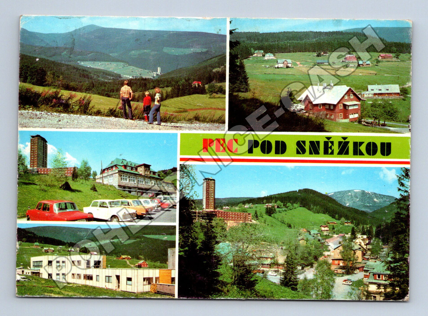 Pohlednice Pec pod Sněžkou multi-pohled (M34782)