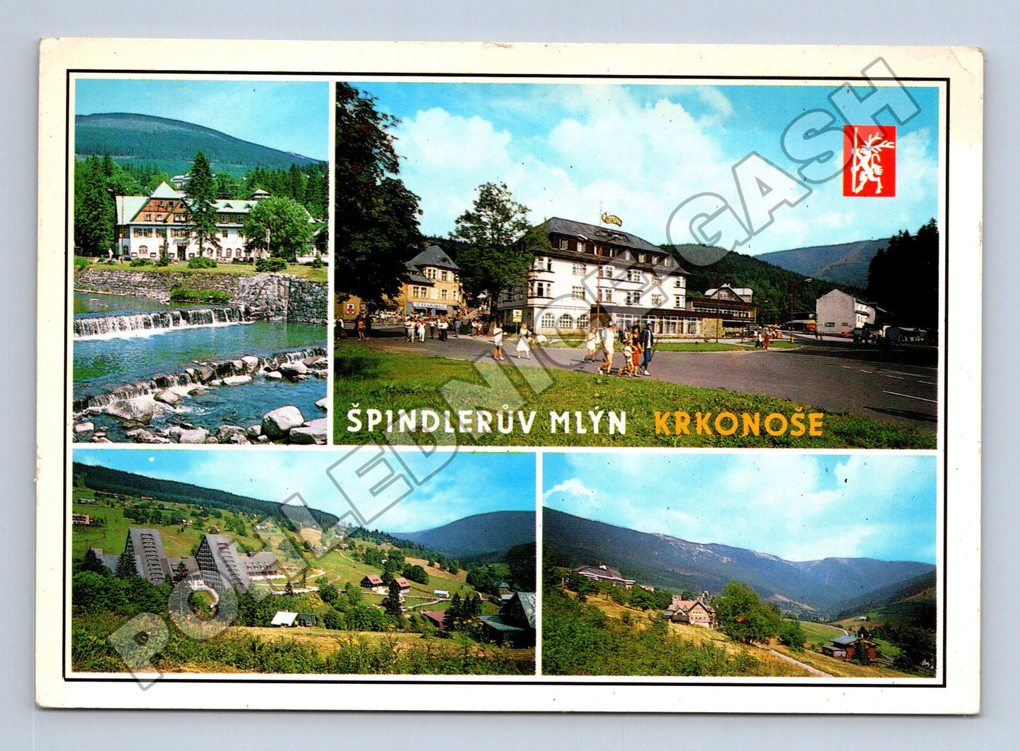 Pohlednice Špindlerův Mlýn Krkonoše 1983 (M34783)