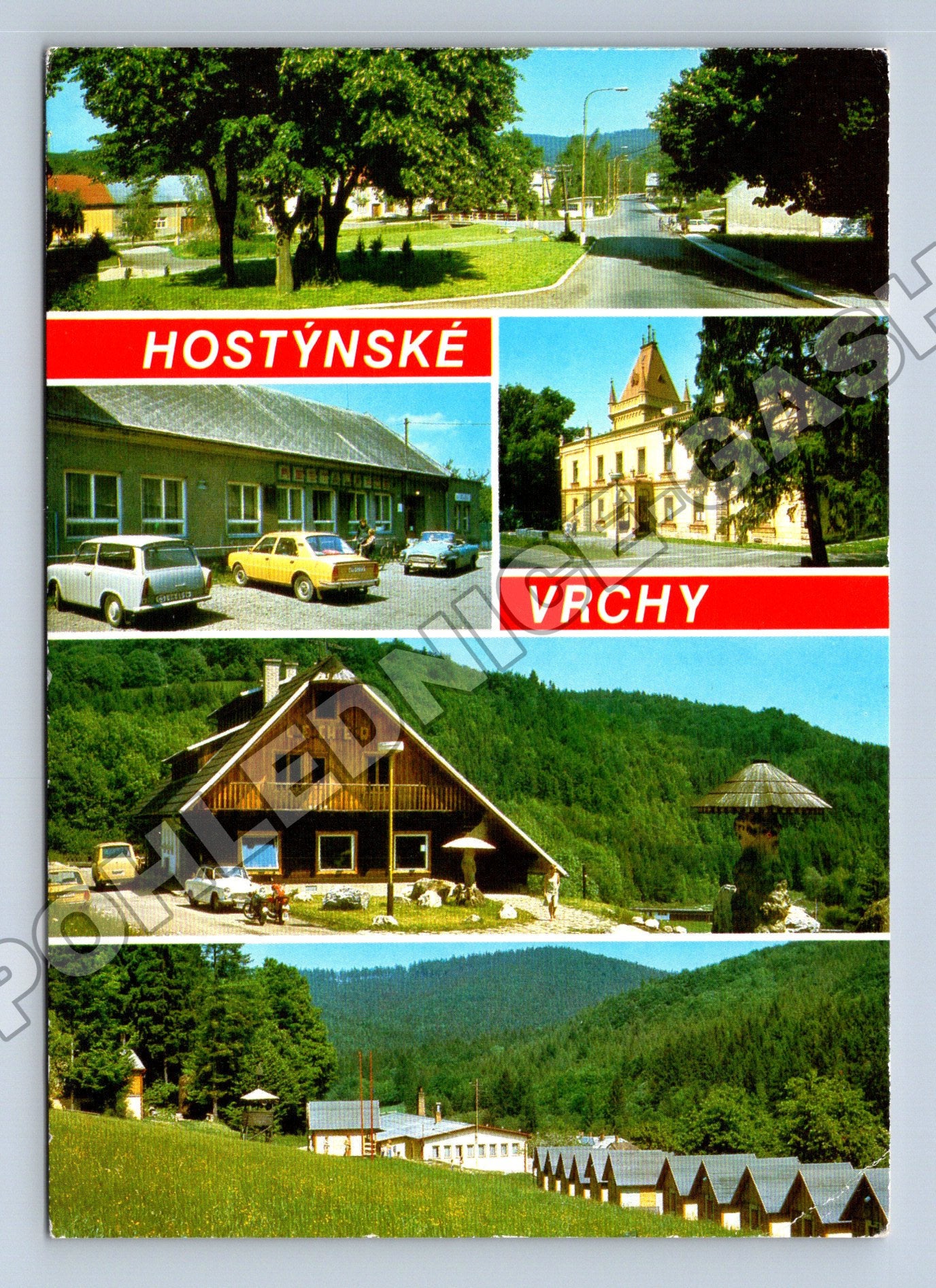 Pohlednice Hostýnské vrchy různé motivy 1968 (M34788)