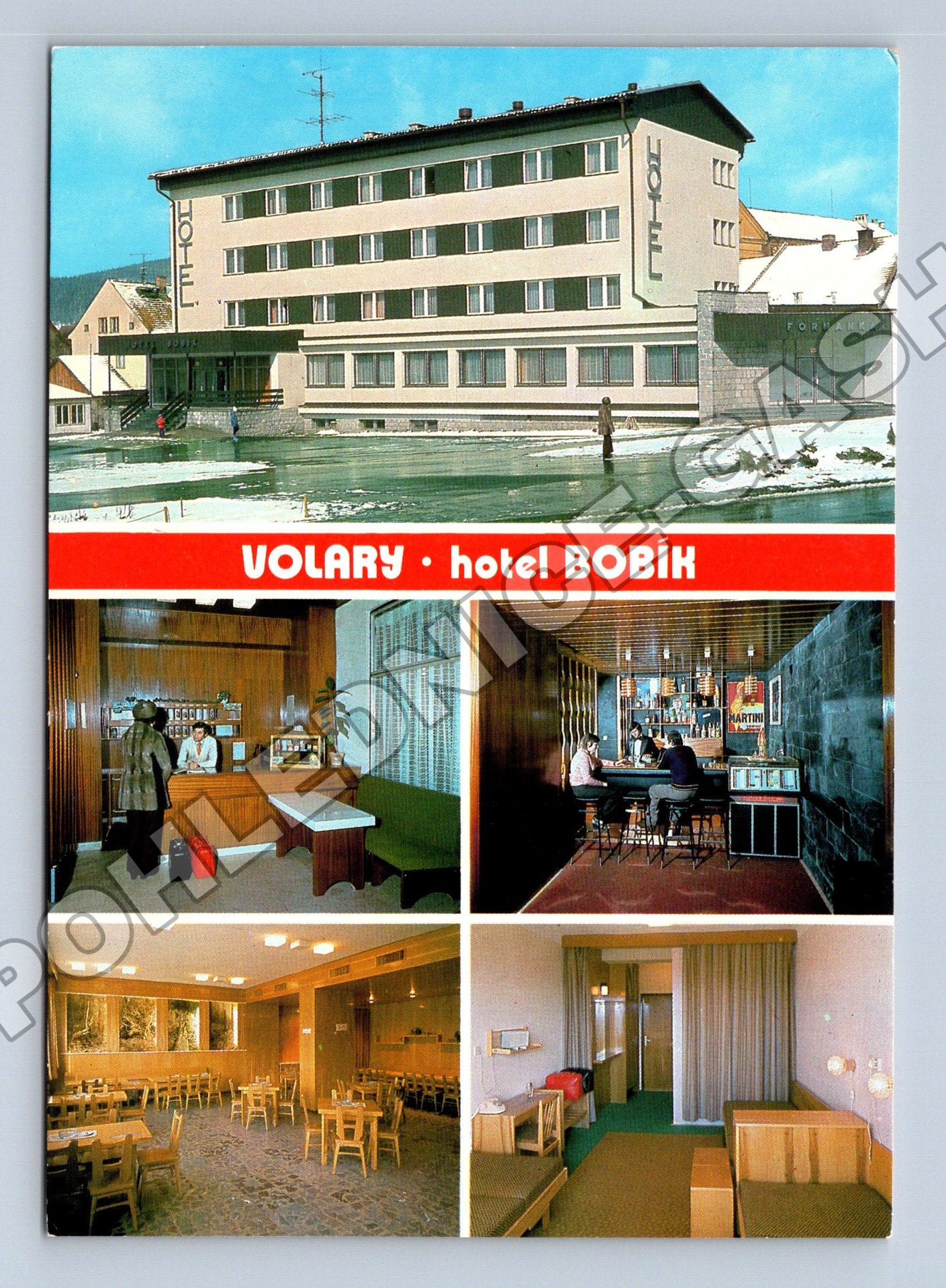 Pohlednice Volary Hotel Bobík (M34789)