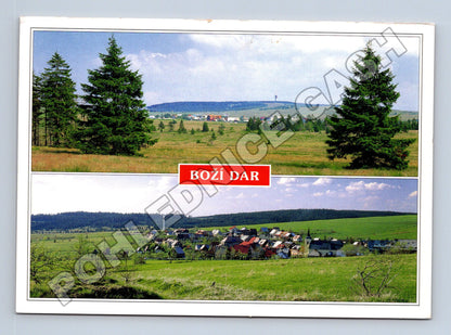 Pohlednice Boží Dar panoramatický pohled 2008 (M34790)