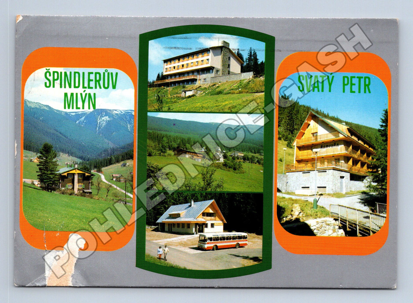 Pohlednice Špindlerův Mlýn Svatý Petr Krkonoše 1969 (M34793)