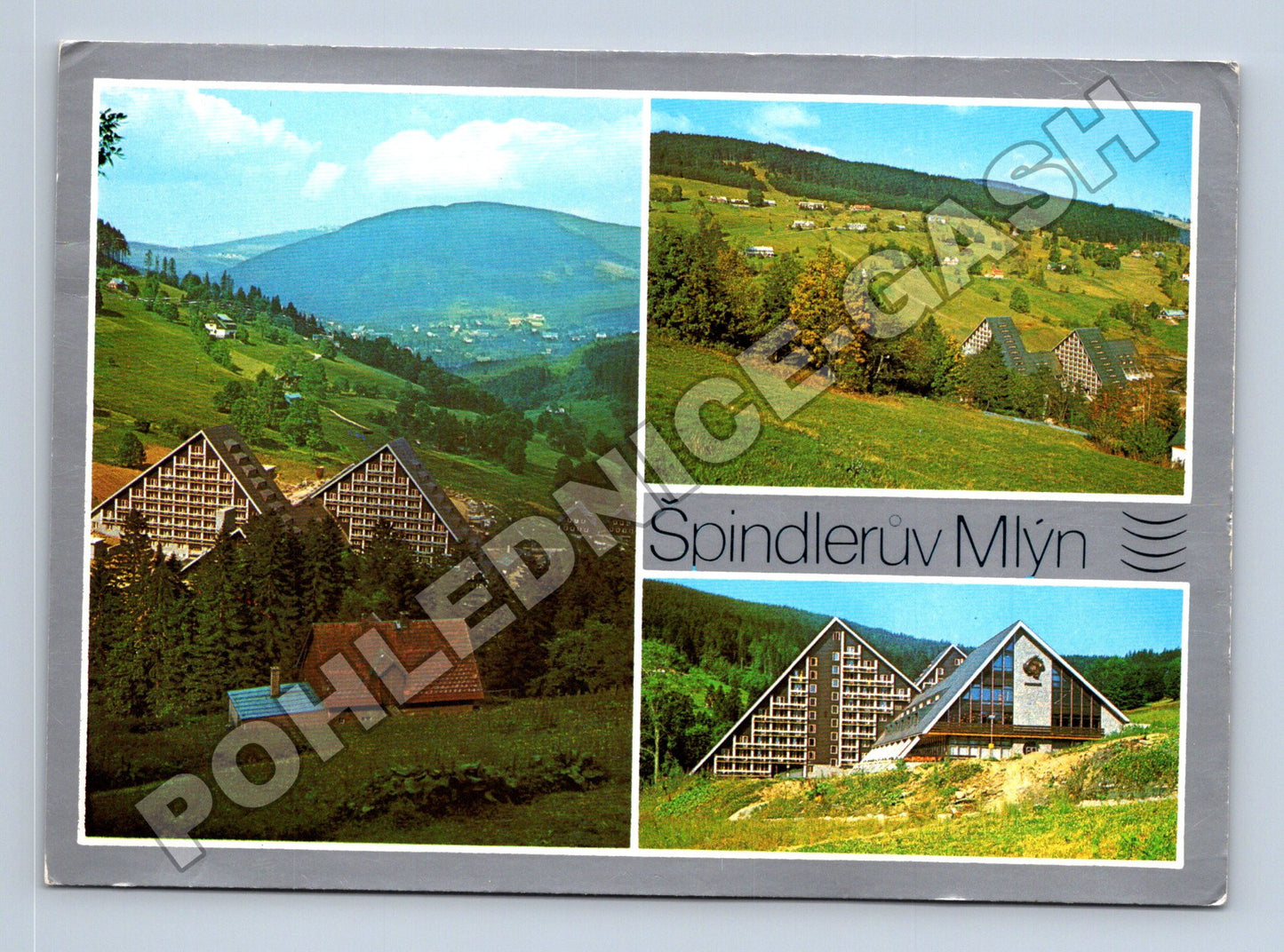 Pohlednice Špindlerův Mlýn Zotavovna Pochodeň 1992 (M34810)