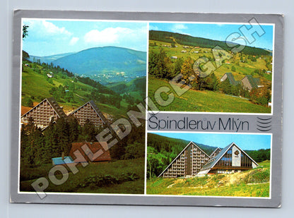 Pohlednice Špindlerův Mlýn Zotavovna Pochodeň 1992 (M34810)