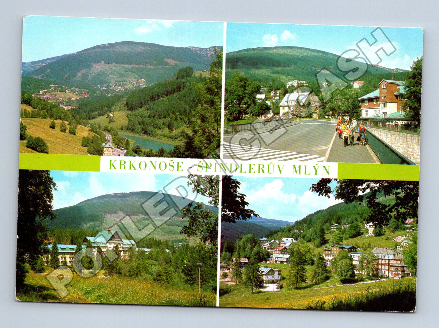 Pohlednice Špindlerův Mlýn Krkonoše 1976 (M34827)
