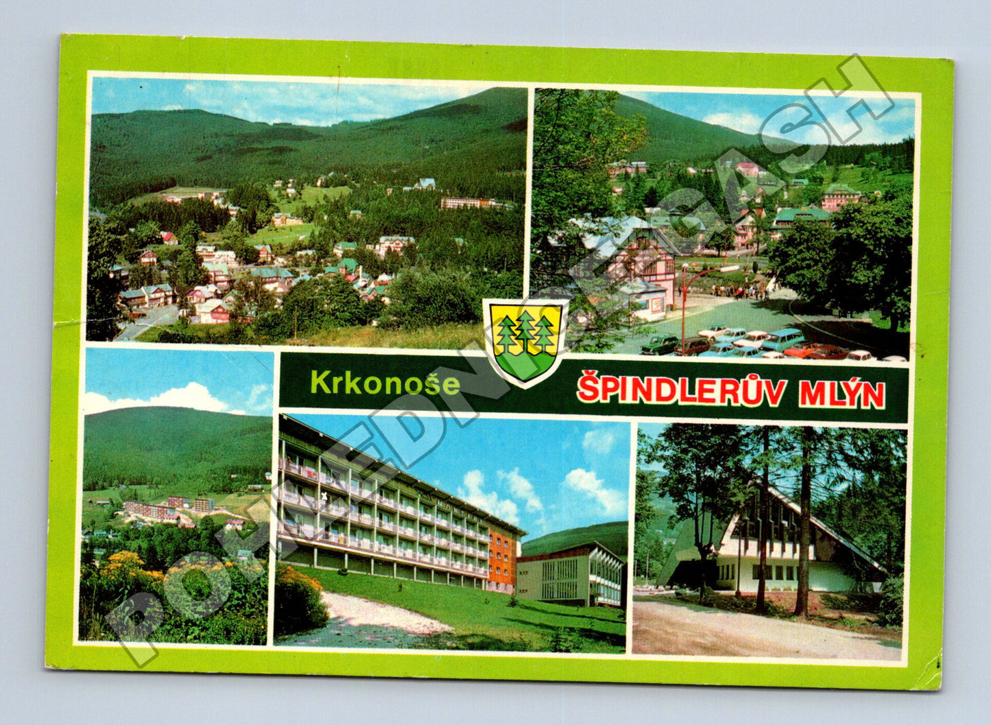 Pohlednice Krkonoše Špindlerův Mlýn 1979 (M34828)