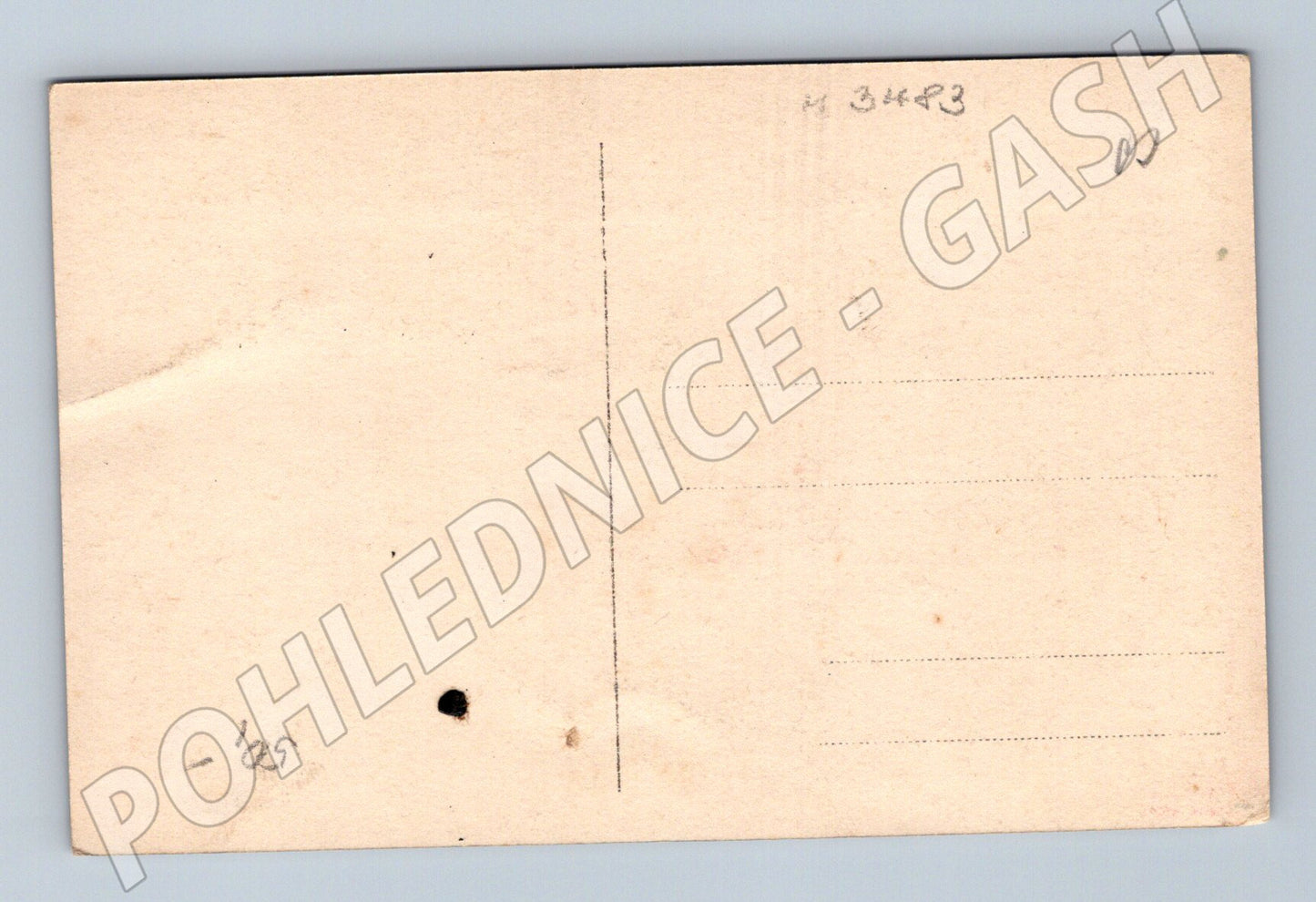 Pohlednice dívka s květinou kolorovaný motiv (M3483)