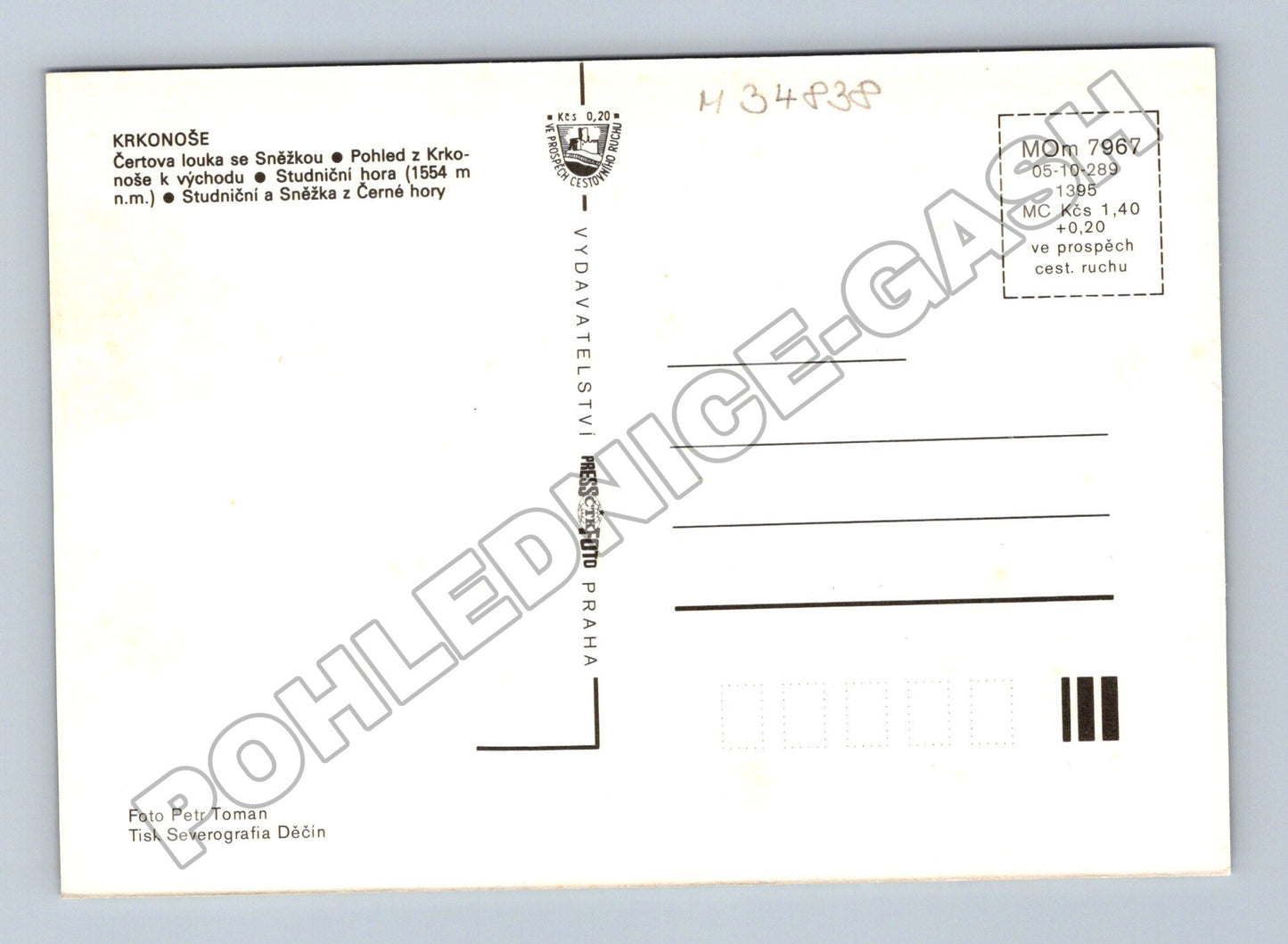 Pohlednice Krkonoše více záběrů (M34838)
