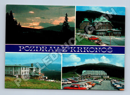 Pohlednice Krkonoše Petrovka Špindlerovka bouda Orbis Foto (M34840)