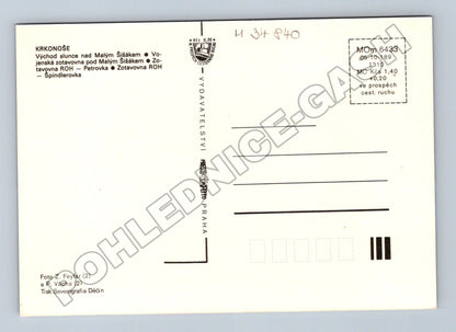 Pohlednice Krkonoše Petrovka Špindlerovka bouda Orbis Foto (M34840)