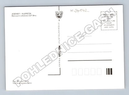 Pohlednice Klepáčov rekreační středisko zima (M34842)