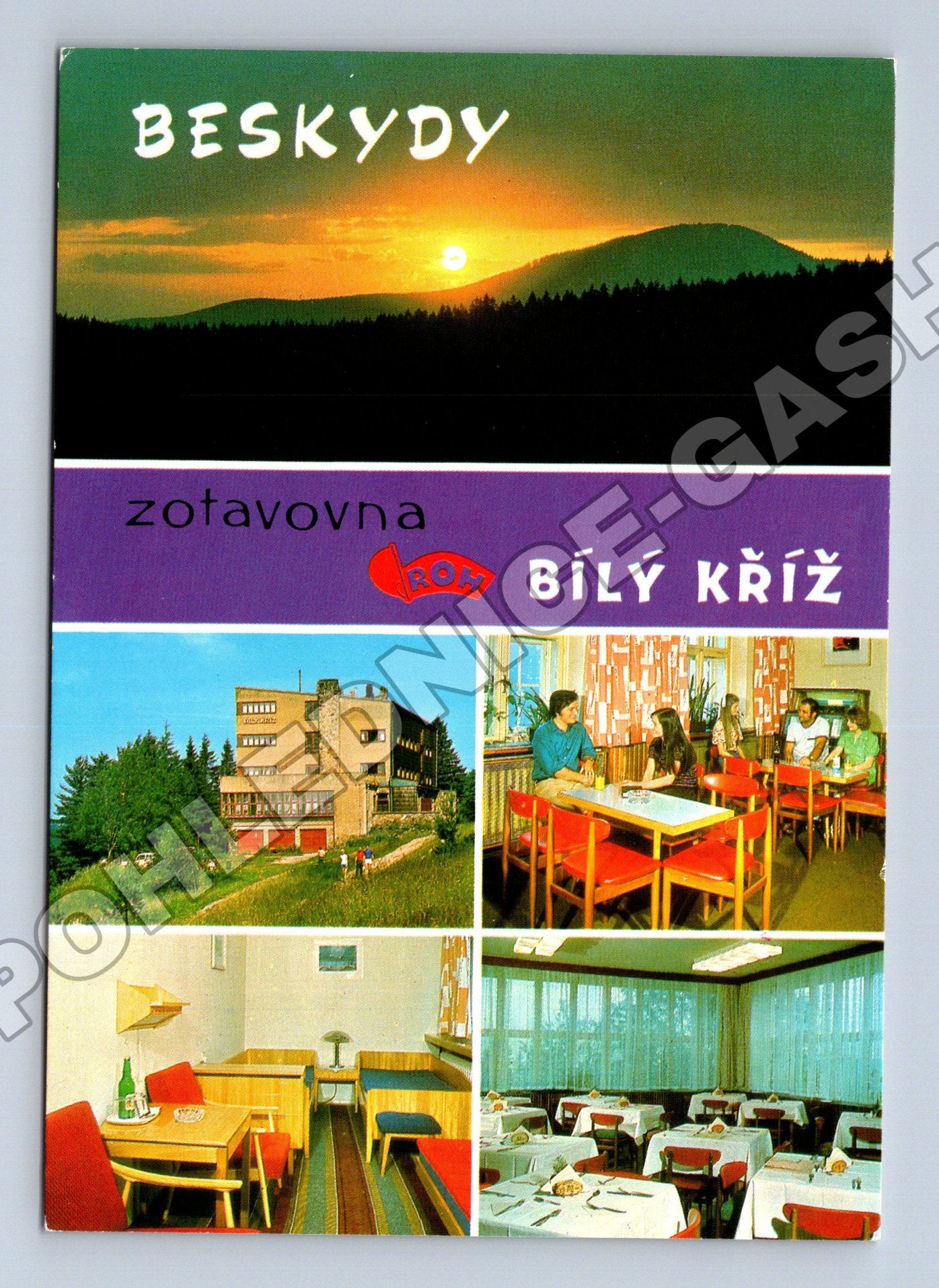 Pohlednice Beskydy Zotavovna Bílý Kříž (M34845)