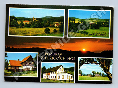 Pohlednice Lužické hory multivyhled (M34847)
