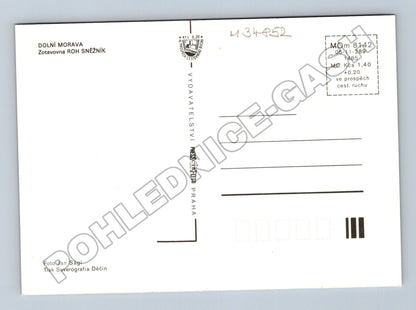 Pohlednice Dolní Morava Zotavovna ROH Sněžník zimní motiv (M34852)