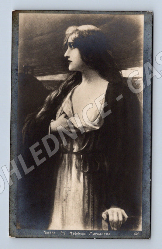 Pohlednice Svatá Máří Magdaléna secesní Bulharsko (M3486)