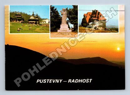 Pohlednice Pustevny Radhošť Beskydy 1970 (M34873)