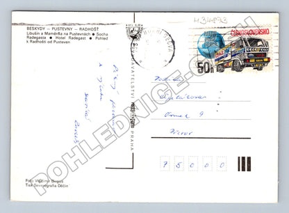 Pohlednice Pustevny Radhošť Beskydy 1970 (M34873)