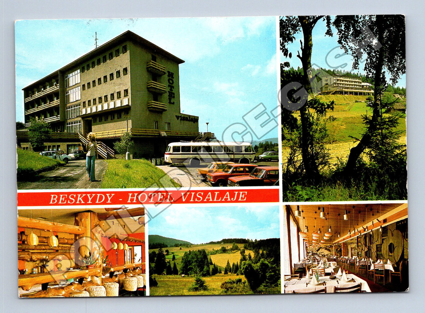 Pohlednice Beskydy Krásná Hotel Visalaje 1995 (M34877)