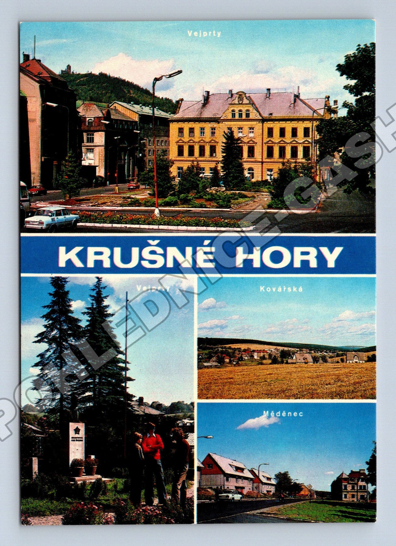 Pohlednice Krušné Hory Vejprty Kovářská Měděnec (M34888)