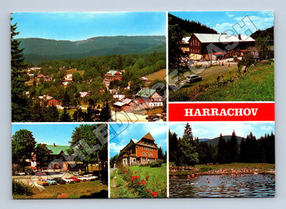 Pohlednice Harrachov různé pohledy (M34893)