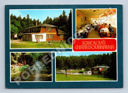 Pohlednice Sokolovès Chata Doubravka 1977 (M34898)