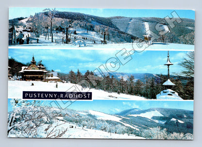 Pohlednice Pustevny-Radhošť zimní krajina (M34901)