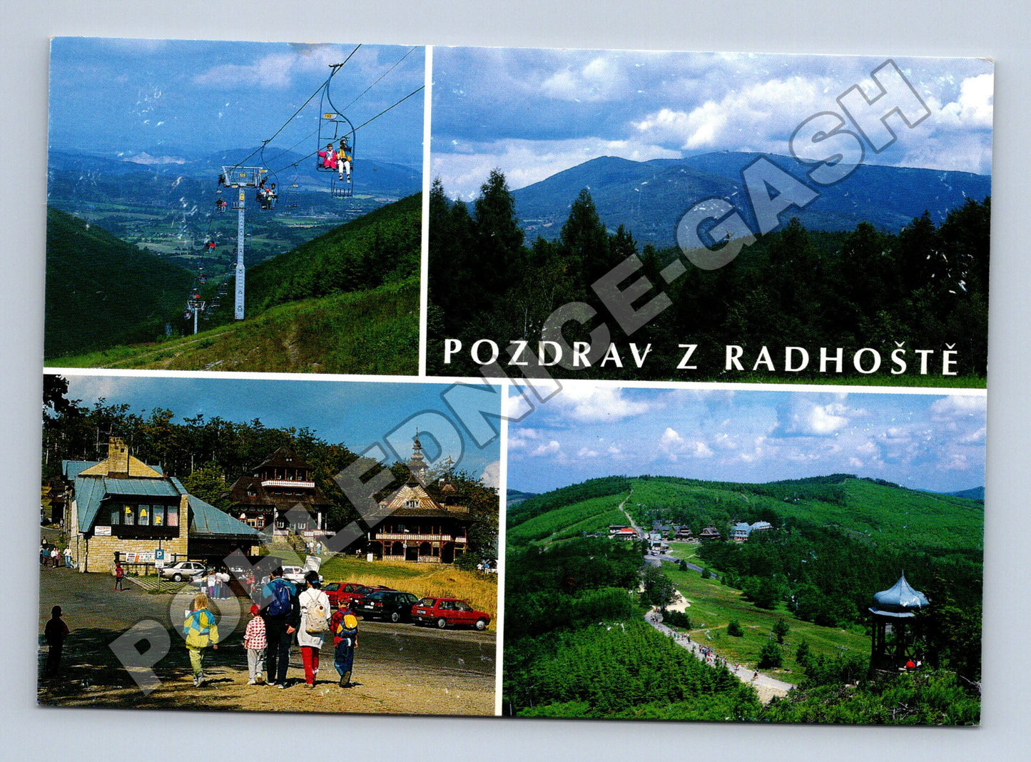 Pohlednice Radhošť Pustevny lanovka (M34902)