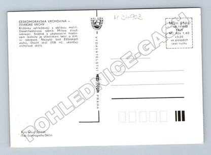 Pohlednice Žďárské vrchy Křižánky Milovy Sněžné (M34903)