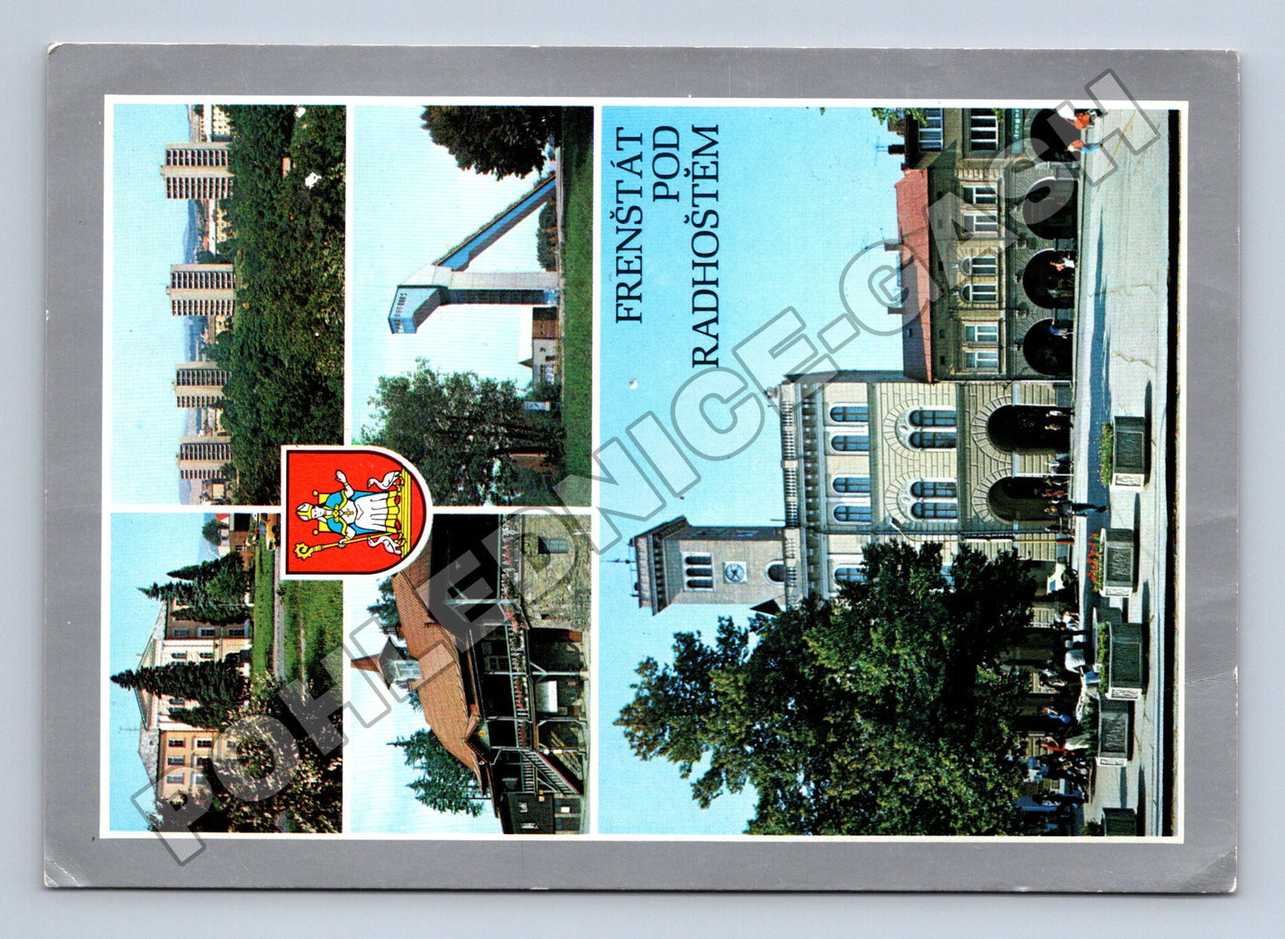 Pohlednice Frenštát pod Radhoštěm koláž 1993 (M34924)