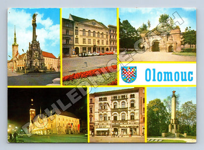 Pohlednice Olomouc více pohledů (M34925)